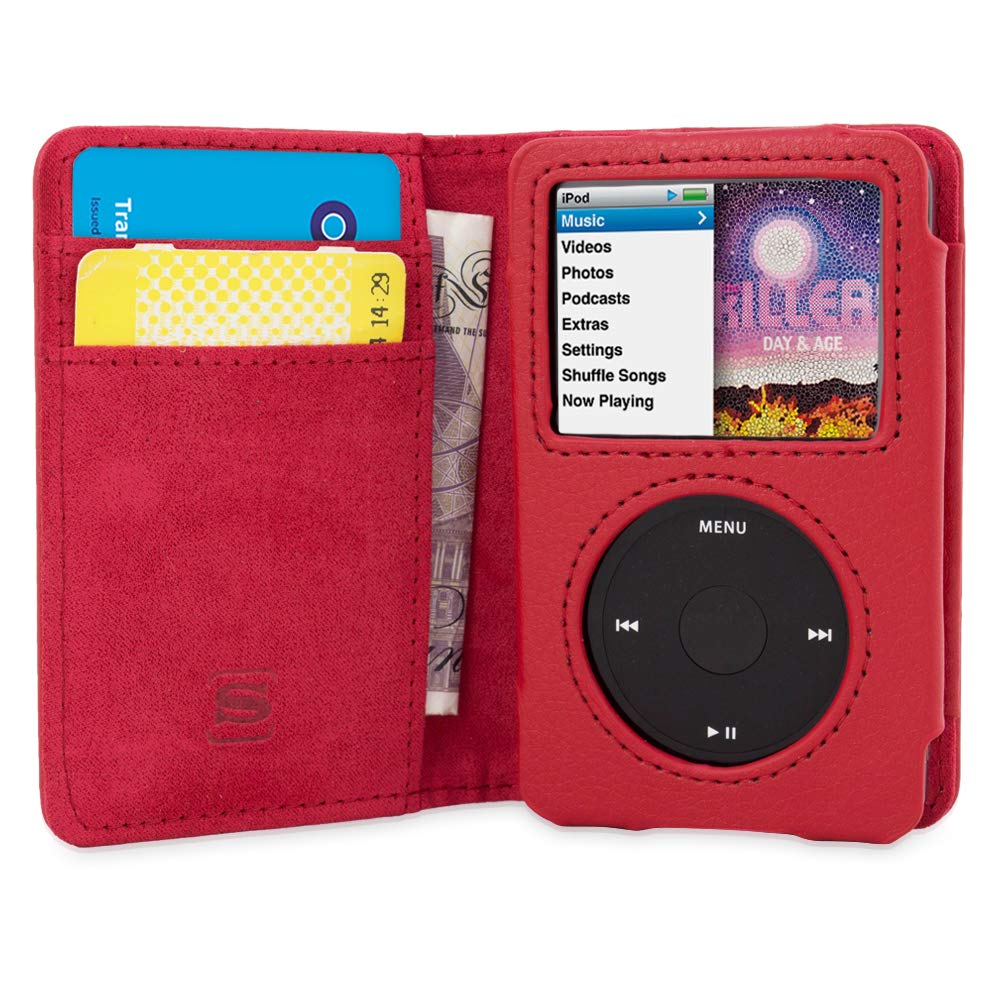 Amazon.com: Snugg iPod Classic Case Leather Flip Case [Card Slots